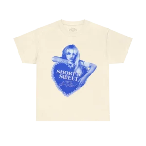 Sabrina Carpenter Merch - Sabrina Carpenter Short n Sweet Sand Tour Dates Tee