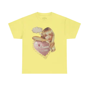 Sabrina Carpenter Merch - Sabrina Carpenter Yellow Tour Tee