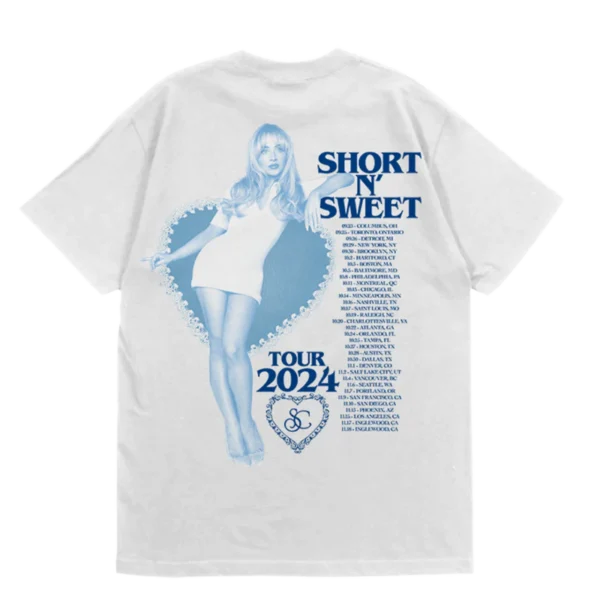 Short n' Sweet Tour Is So Nice Tee back